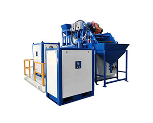 Vacuum solids convey pump